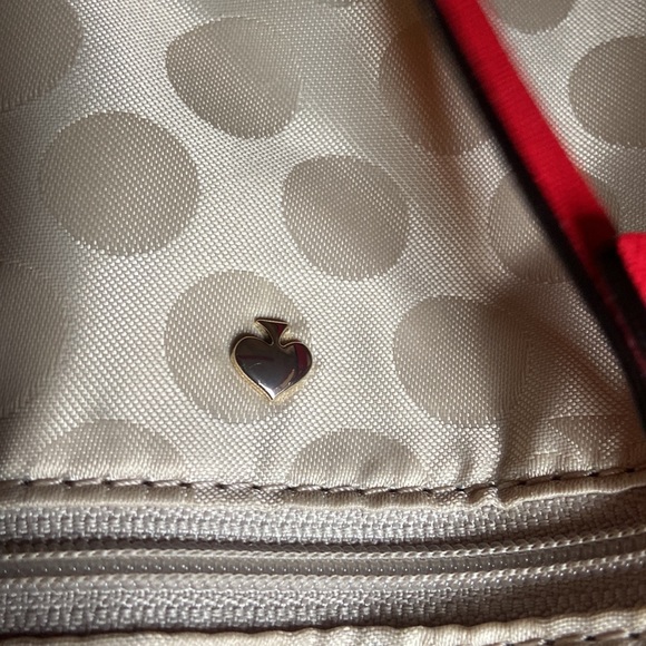 Authentic Kate Spade Red Leather Shoulder bag - Picture 7 of 10